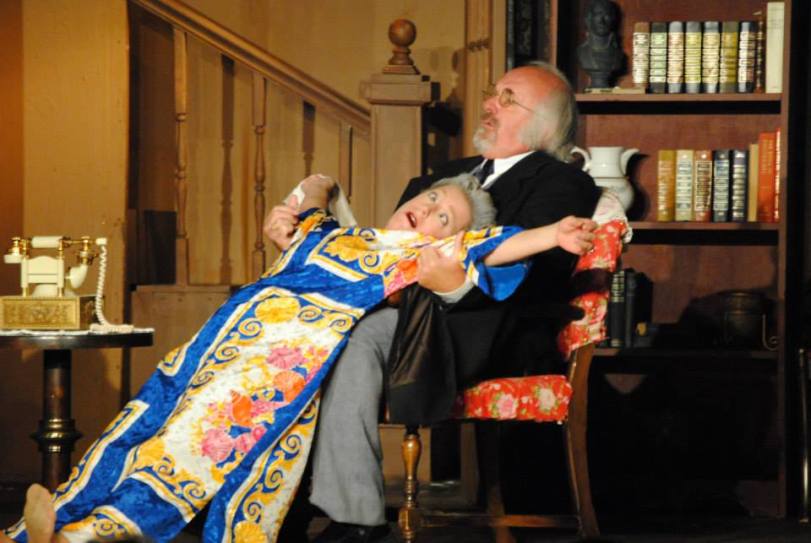 Veta SImmons after seeing the portrait of Harvey and Elwood.